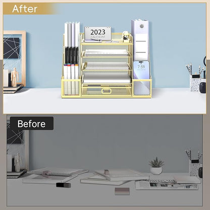 SUPEASY Mesh Desk Organizer - Image 6