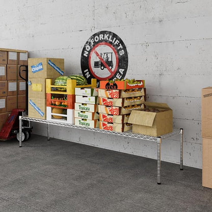 18" Deep x 72" Wide x 14" Height Wire Shelving Kit | 1-Tier | NSF Commercial - Image 5