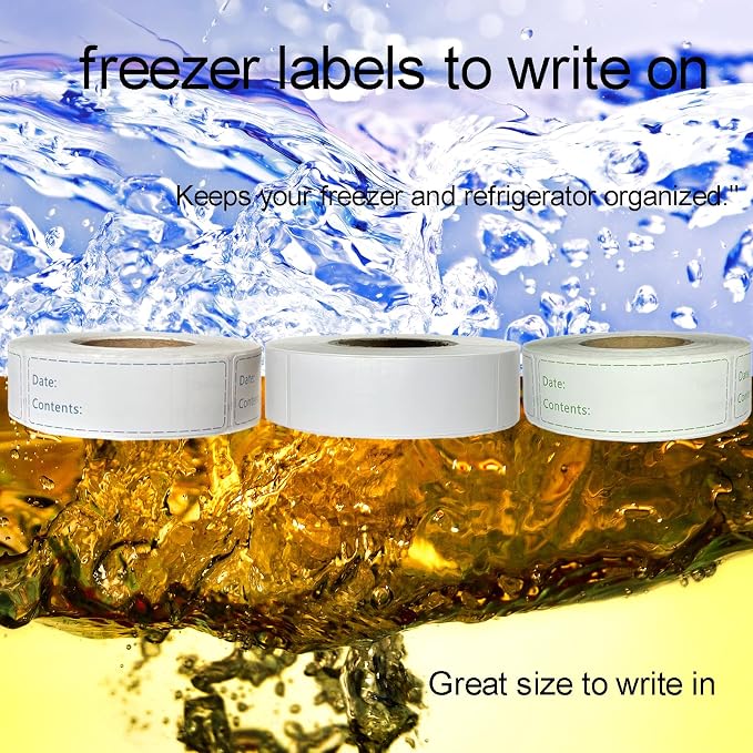 1000pcs Freezer Labels, 1x3 inch - Image 3