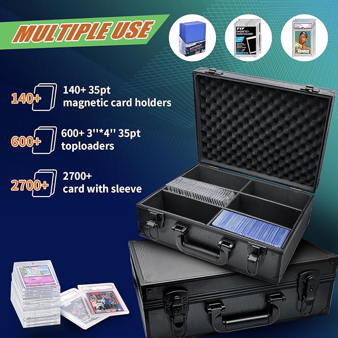 JIFTOK Top Loaders Case for Cards, Portable Toploader Storage Box for 3" x 4" - Image 5
