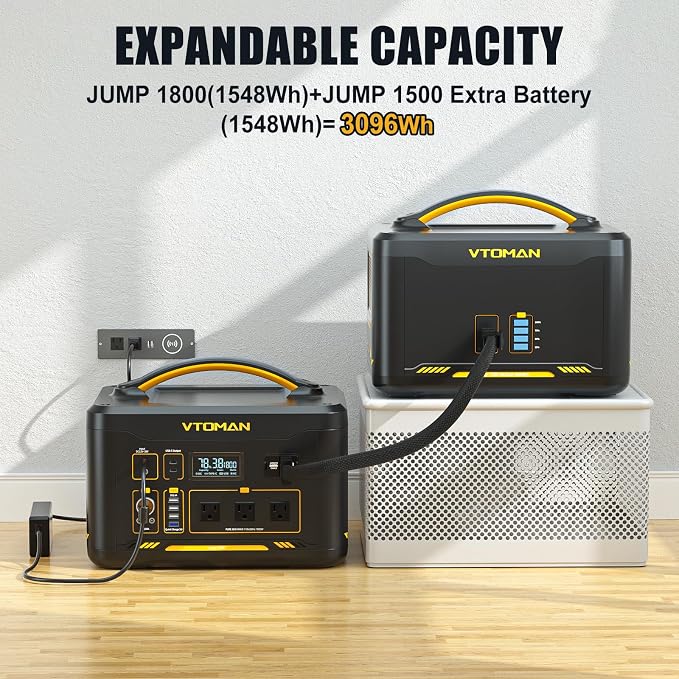 Vtoman 3096Wh Solar Generator - Image 2