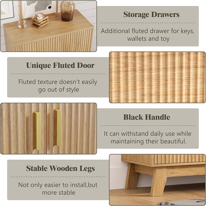 Shoe Cabinet Storage for Entryway - Image 5