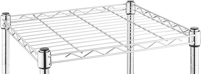 Whitmor 2-Wire Shelving Unit, Metal Storage Shelves, Stacking Shelf - Image 6
