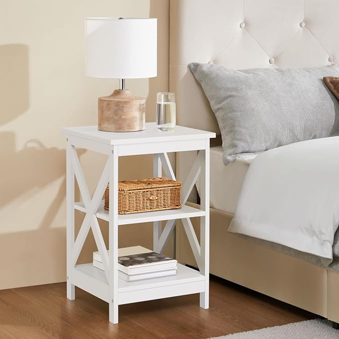 Yaheetech End Tables Set of 2, 3-Tier Side Tables - Image 4