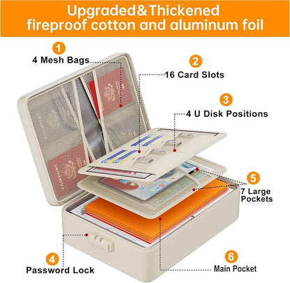 DocSafe 5200°F Fireproof Document Organizer Box - Image 9