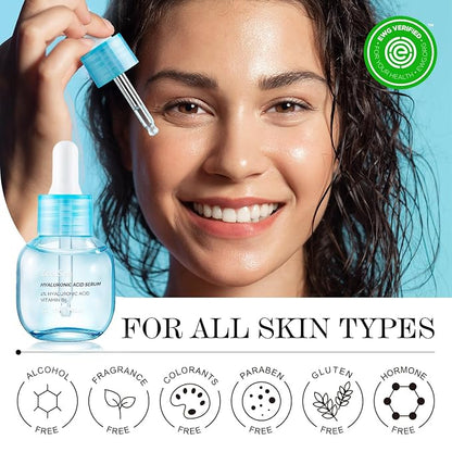 ZealSea Hyaluronic Acid Serum for Face, Hydrating Microneedling Serum, EWG - Image 5