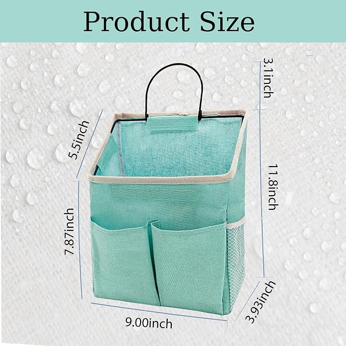 2pcs Wall Hanging Storage Bag, Wall Hanging Organizer Bags - Image 2