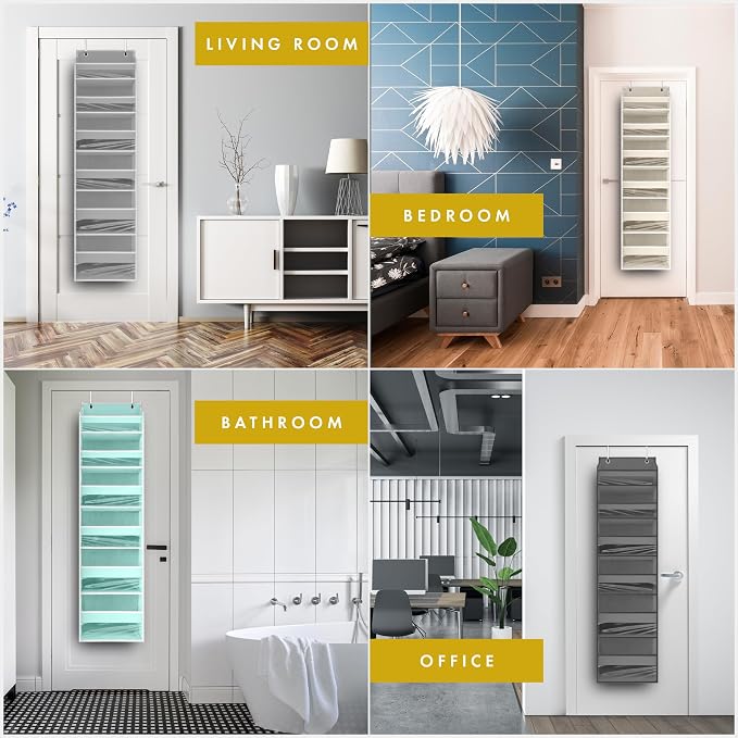 HOMELUX THEORY Over The Door Organizer Hanging - Image 7