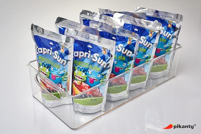 Pikanty Clear Refrigerator Organizer Bin - Image 7