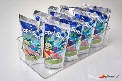 Pikanty Clear Refrigerator Organizer Bin - Image 7