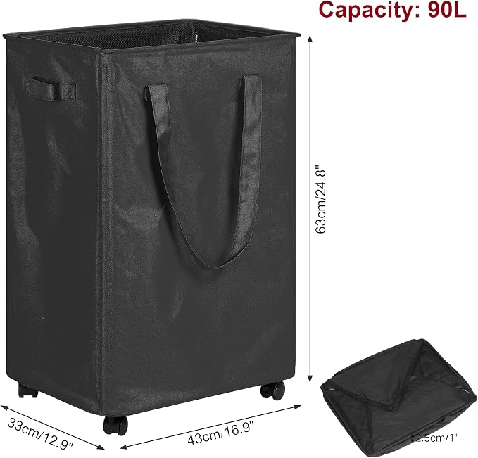 efluky Slim Laundry Hamper - Image 2