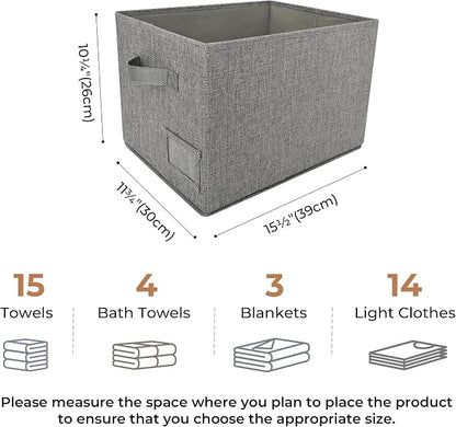 GRANNY SAYS Closet Organizers and Storage, Fabric Storage bins - Image 6