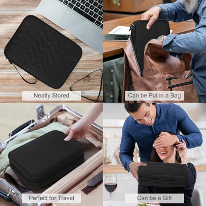 FYY Electronic Organizer, Extra Large Travel Cable Organizer Bag Pouch Portable - Image 7