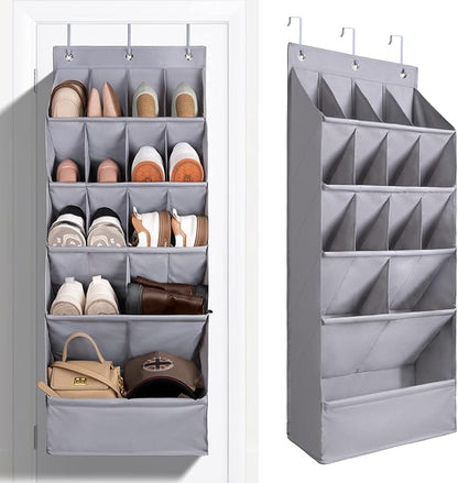 FENTEC 1 Pack Over-the-Door-Shoe-Organizers, Hanging Organizers by Fentec