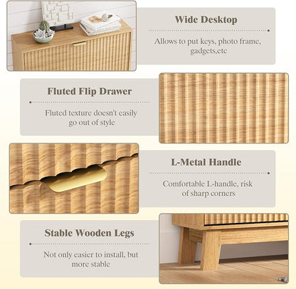 HUANLEGO Shoe Cabinet Storage for Entryway - Image 5