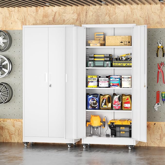 INTERGREAT Metal Garage Storage Cabinet - Image 8