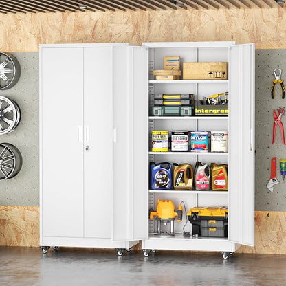 INTERGREAT Metal Garage Storage Cabinet - Image 8