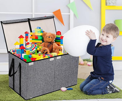 YOLOXO Large Kids Toy Box Chest Storage organizer - Image 7