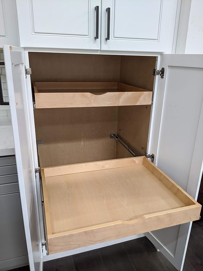 Elysian Slide-Out Tray Organizer, Roll-Out Storage Shelf - Image 4
