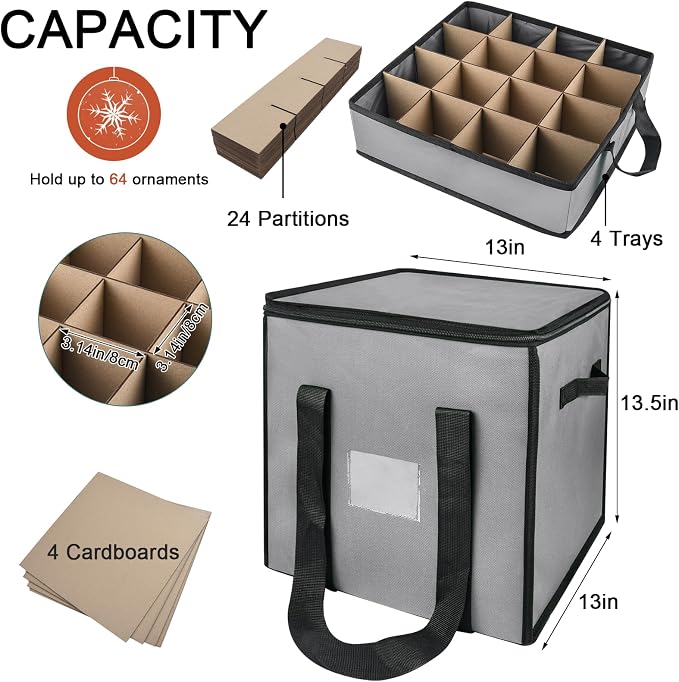 Christmas Ornament Storage Box - Image 5