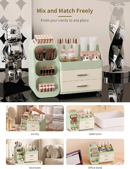 Booklov Makeup Organizer for Vanity, Large Capacity Cosmetic Display Case - Image 8