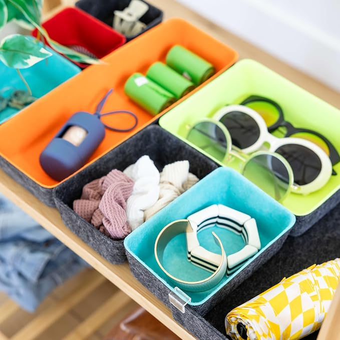 Three by Three Seattle Felt·Like·It! Felt Bins - Image 2