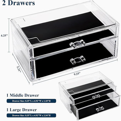 Sea Team Clear Makeup Organizer - Image 6