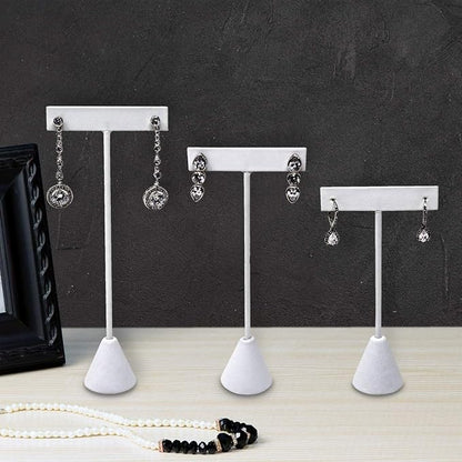 Ikee Design 6 Pcs Set Premium T- Shape Style Earring Display Stand, Earring - Image 7