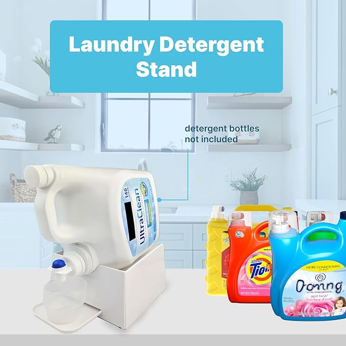 TidyFriend No-Spill Liquid Laundry Detergent Dispenser Holder, Laundry Soap - Image 6