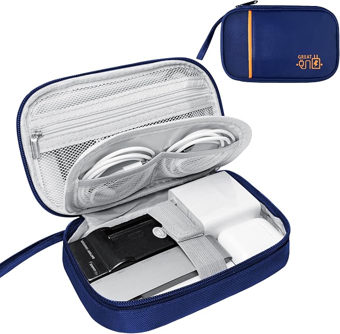 Lcsmaokin Travel Cable Organizer Bag Pouch Electronic Accessories Carry Case by Lcsmaokin