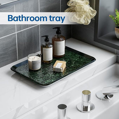 Vanity Decorative Tray, Bathroom & Countertop Organizer - Image 5