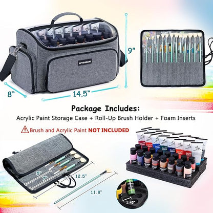 SFYBYHEART Acrylic Paint Organizer Bag - Image 2