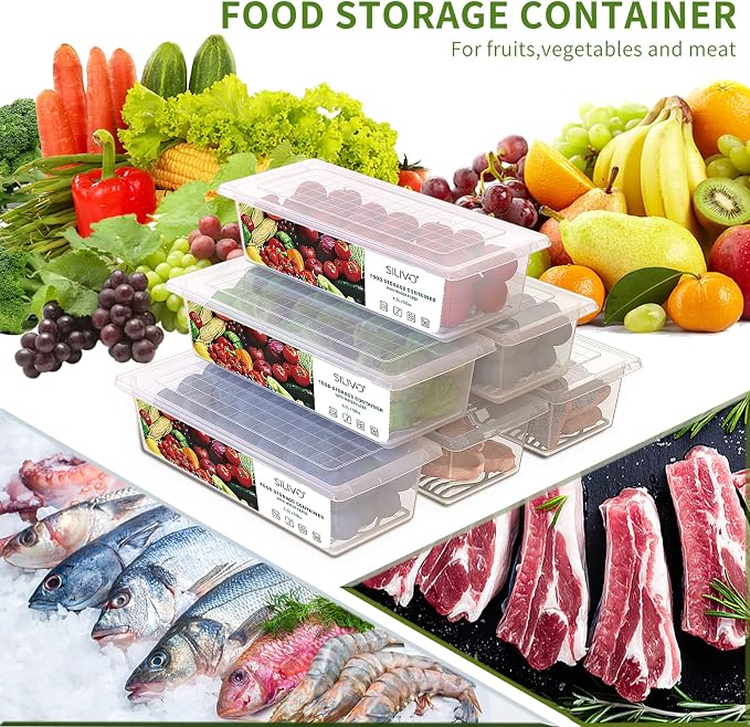 SILIVO Produce Saver Containers - Image 5