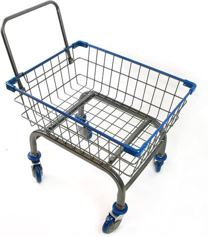 Heavy Duty Laundry and Grocery 1.8 Bushel Cart - Image 5
