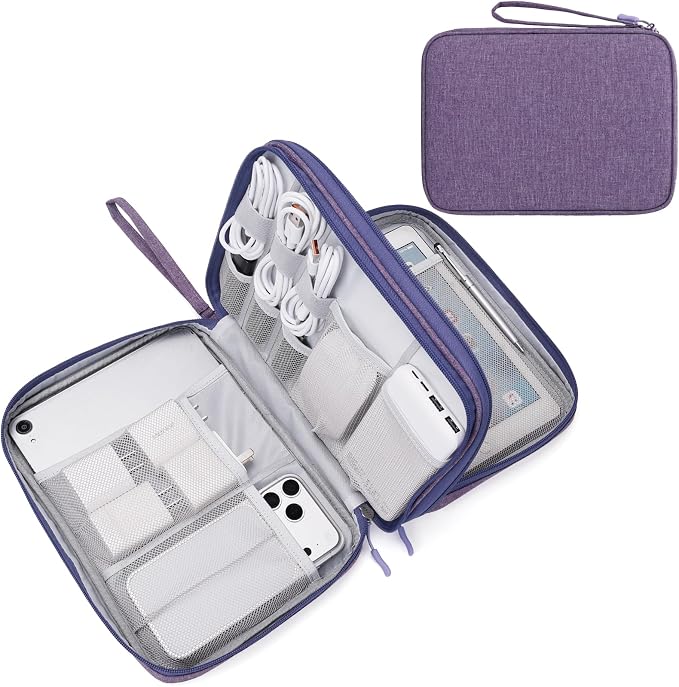 FYY Electronic Organizer, Extra Large Travel Cable Organizer Bag Pouch Portable by FYY