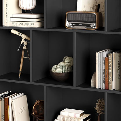 Book Shelf with 10-Cube, 43” Wide Bookshelf with Anti-Tip Device, 38” Tall Open - Image 6