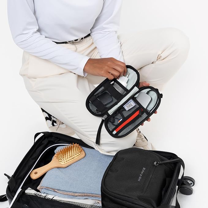 Sherpani Mini Co-Pilot, Travel Cable Bag, Cord Storage Organizer, Small Tech - Image 3