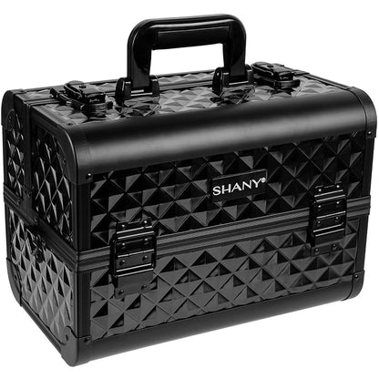 SHANY Premier Fantasy Professional Makeup Train Case Cosmetic Box Portable Make by SHANYCosmetics