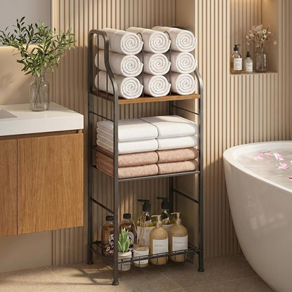 SWTYMIKI Free Standing Towel Rack by SwtyMiki-TidyHomeSweetLife