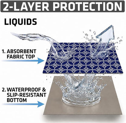 Drymate Premium Luxury Shelf & Drawer Liner, Thick Cushioned Fabric, - Image 9