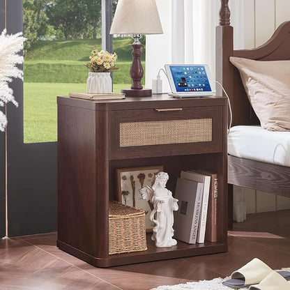 LEYAOYAO Rattan Nightstand - Image 4