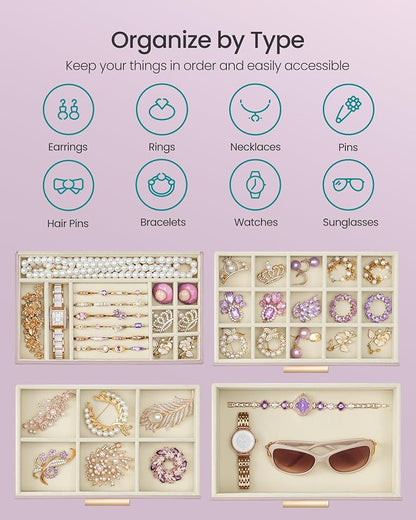 SONGMICS Jewelry Box Organizer - Image 3