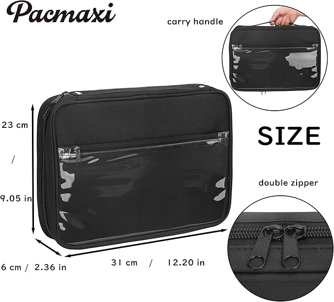 Enamel Pin Display Pages Pin Carrying Case, Pins Collection Storage Organizer - Image 5