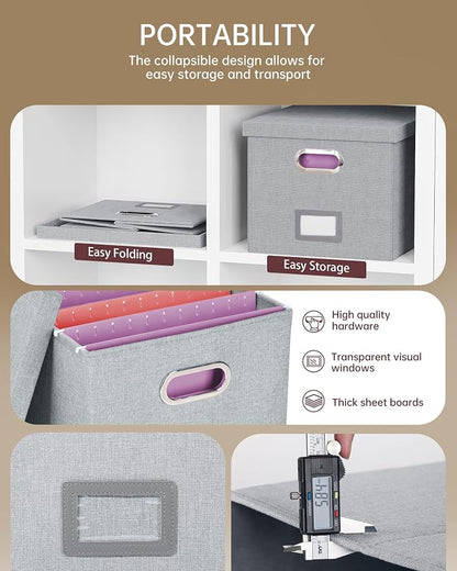 File Organizer, File Box, File Cabinet - Image 2