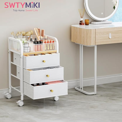 SWTYMIKI Rolling Makeup Organizer Cart - Image 7