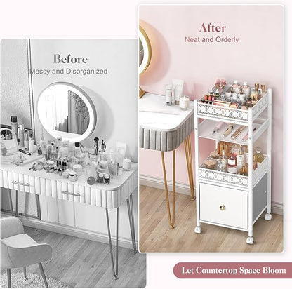 Makeup Organizer, Large Skincare Organizers, Make Up Organizers - Image 4