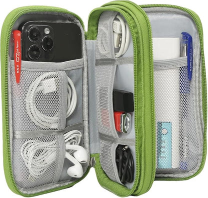 CAAORDKSO Electronic Organizer Travel USB Cable Accessories Bag/Case, - Image 3