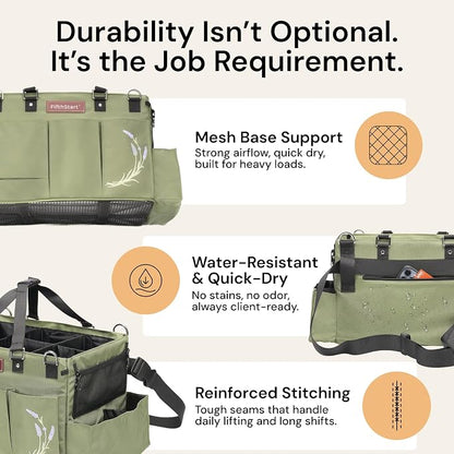 FifthStart Cleaning Caddy Bag for Professionals - Image 5
