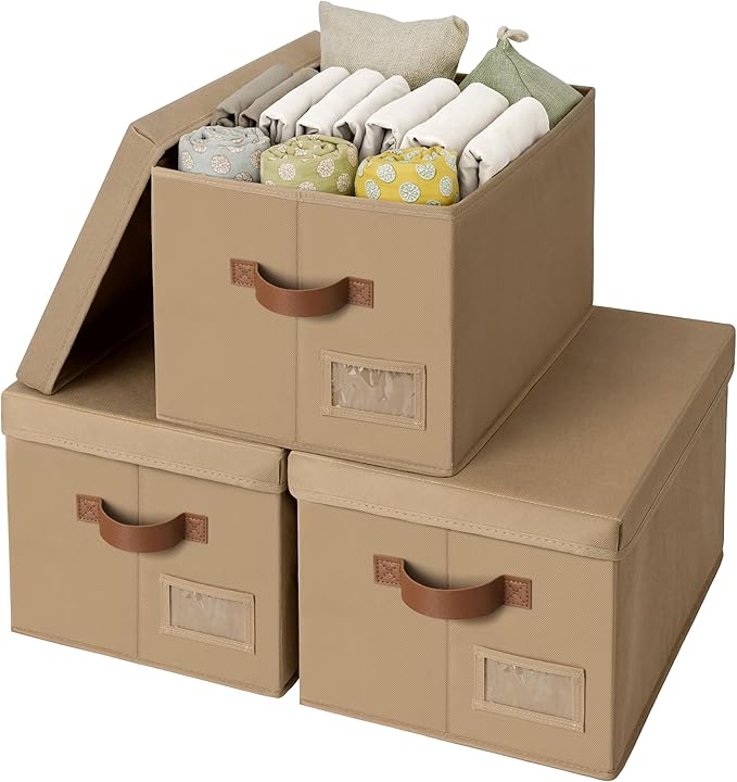 GRANNY SAYS Storage Bins with Lids, Storage Baskets by GRANNYSAYS