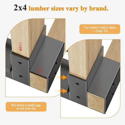 Mr IRONSTONE Firewood Rack Outdoor Indoor, Adjustable to ANY Length Firewood - Image 7